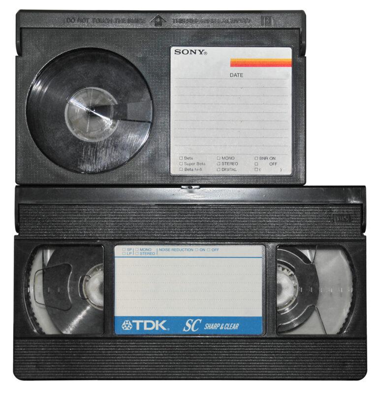 betamax & vhs - How Filipinos Watched Movies Before Streaming