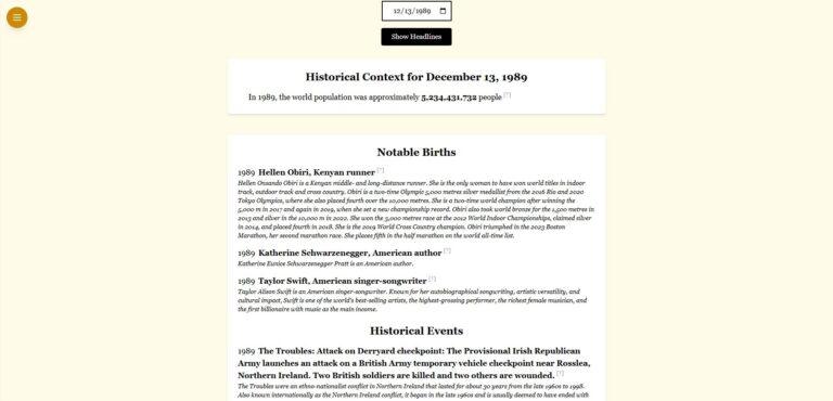 bdayrecap home result