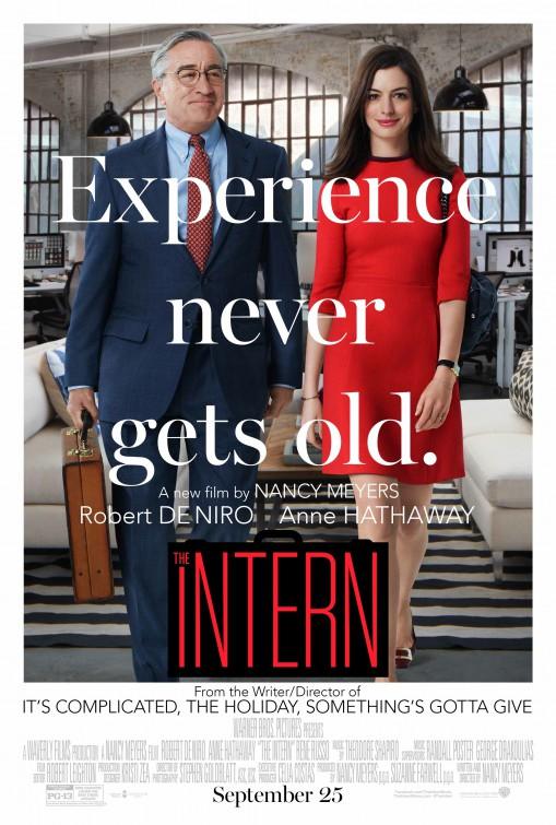 the intern movie poster